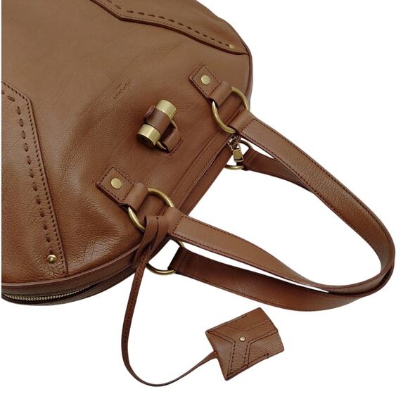 YSL Saint Laurent Brown Large Leather Muse EUC - Picture 4 of 9